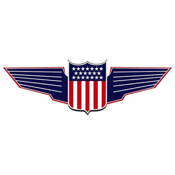 USA flag patriot wings shield defence