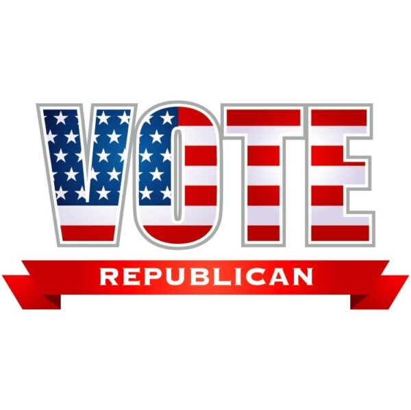 United states vote republican icon
