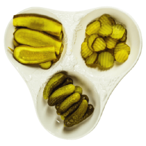 Urban platter whole dill gherkins