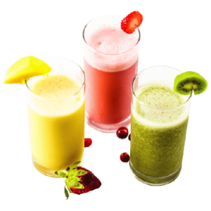 Fruit juices healthy in summer