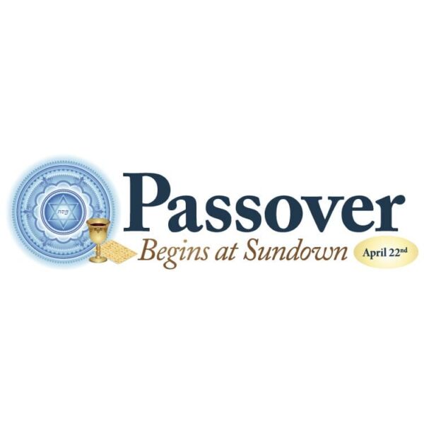 Passover begins at sundown with jewish cultural