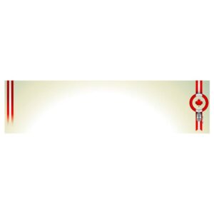 Canada day banner canadian flag maple leaf clothespin