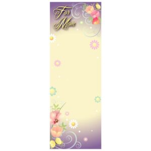 Happy mothers day tulip flowers pattern banner