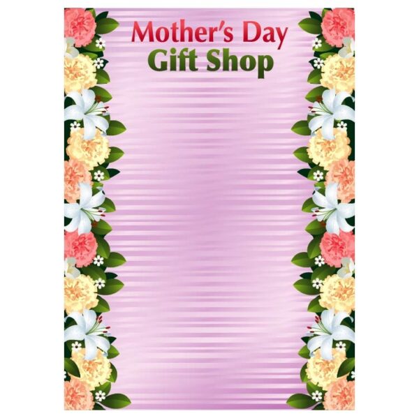 Mothers day gift shop with flowers