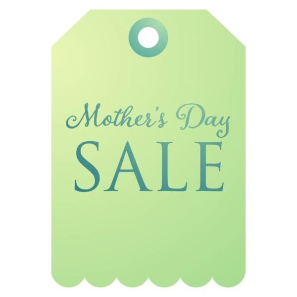 Mothers day sale tag
