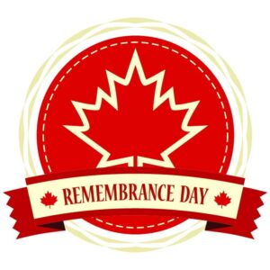 Remembrance day canadian shield