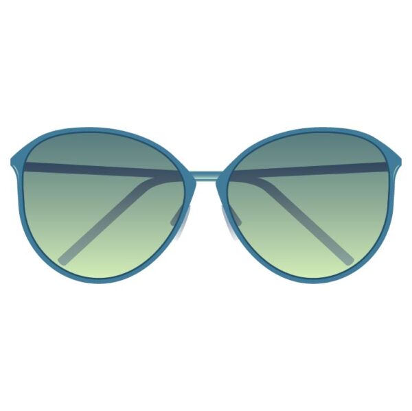 Stylish womens sunlight light blue glasses