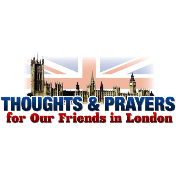 Thoughts and prayers for our friends in london with Big Ben Great Bell Clock Tower Elizabeth Tower