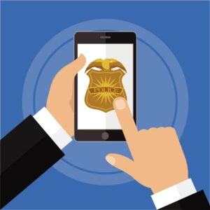 United states men open united states police enquiry app