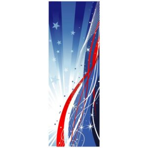 United states of america independence day patriotic abstract banner