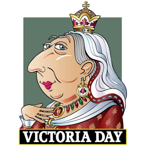 Victoria day queen elizabeth cartoon